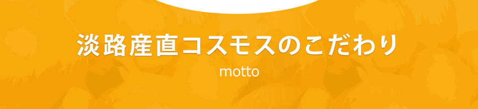 淡路産直コスモスのこだわり motto